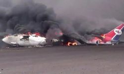 4 غارات إسرائيلية استهدفت مطار صنعاء وطائرة تابعة لـ"اليمنية"